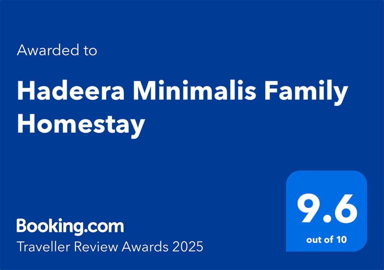 Hadeera Minimalis Family Homestay Kuala Terengganu Exterior foto